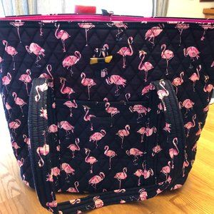 Vera Bradley "Vera" Tote - Flamingo